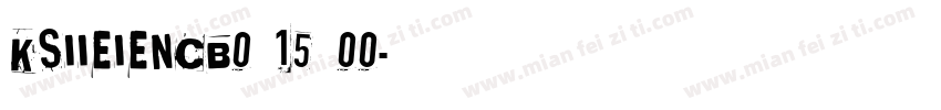 KSIIEIENCB0 15 00字体转换